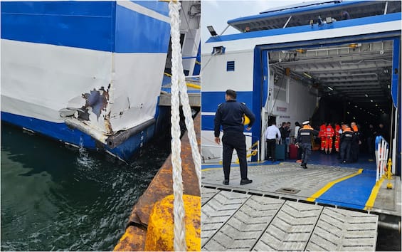 Napoli, nave contro una banchina al Molo Beverello: oltre 40 i feriti