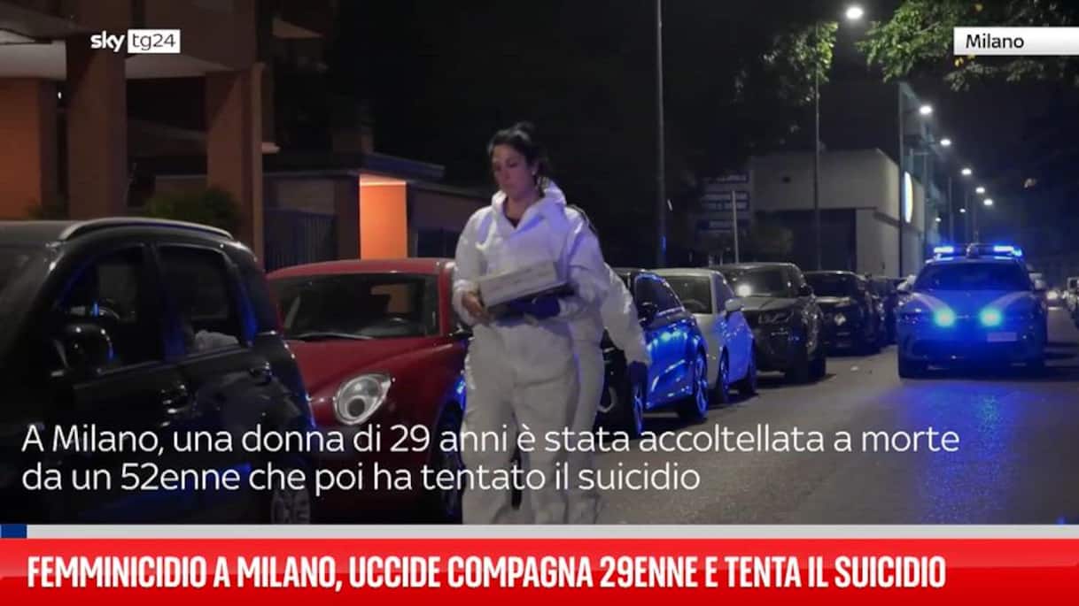 Femminicidio a Milano, uccide 29enne e tenta il suicidio Femminicidio a Milano, uccide 29enne e tenta il suicidio