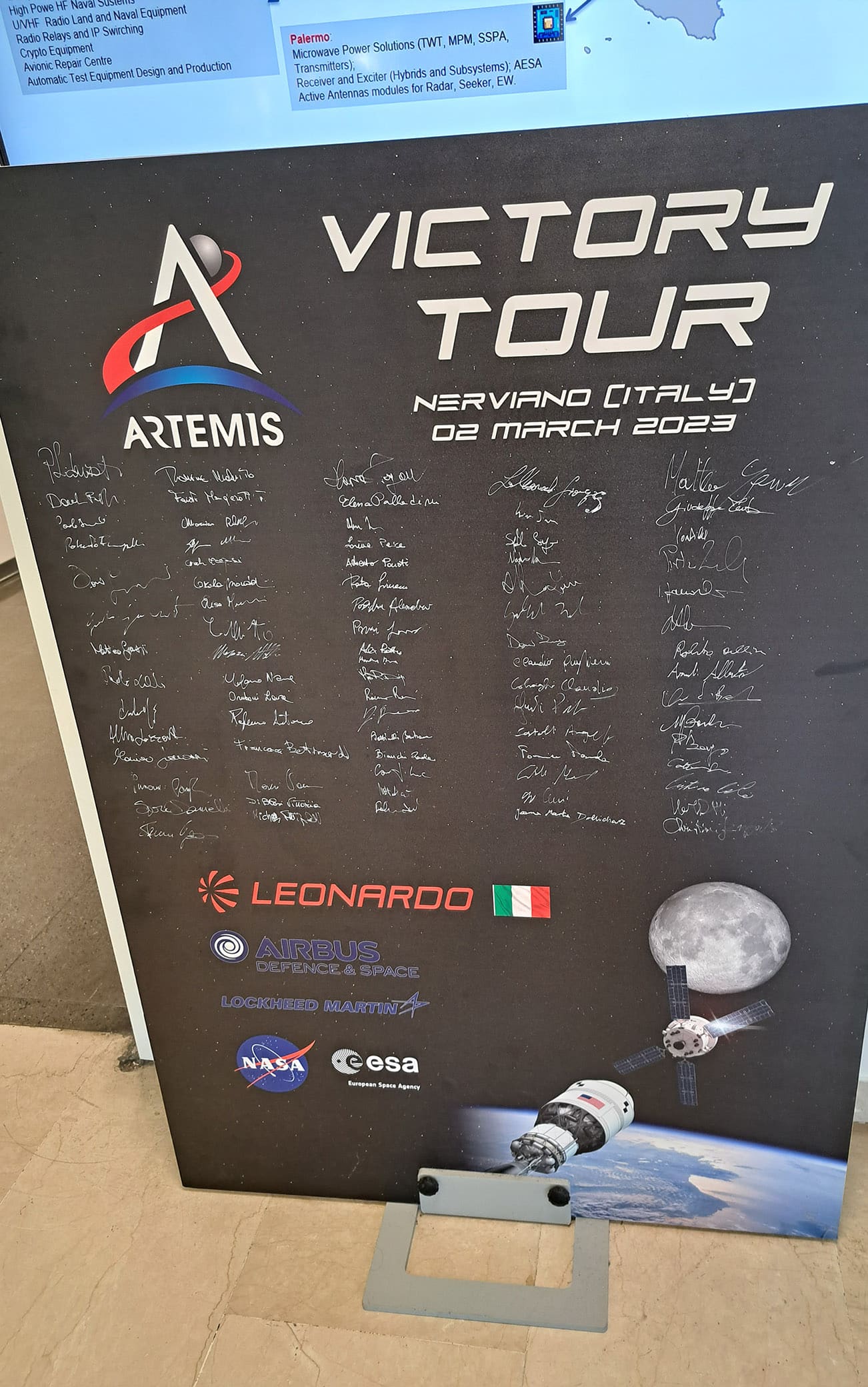 Panello Victory tour