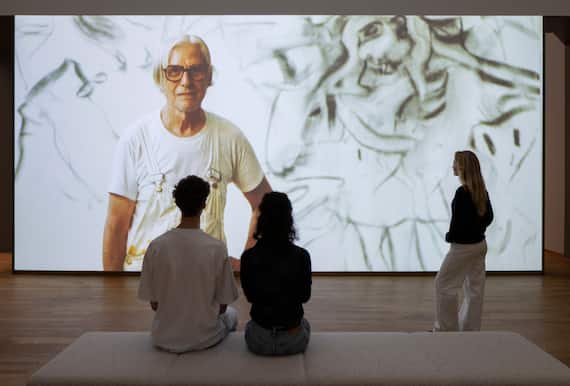 Exhibition Willem de Kooning at work. Photo Rijksmuseum/Peter Tijhuis. Artwork © 2026 The Willem de Kooning Foundation/ Pictoright, Amsterdam.