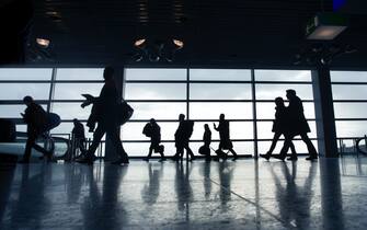 Persone in aeroporto