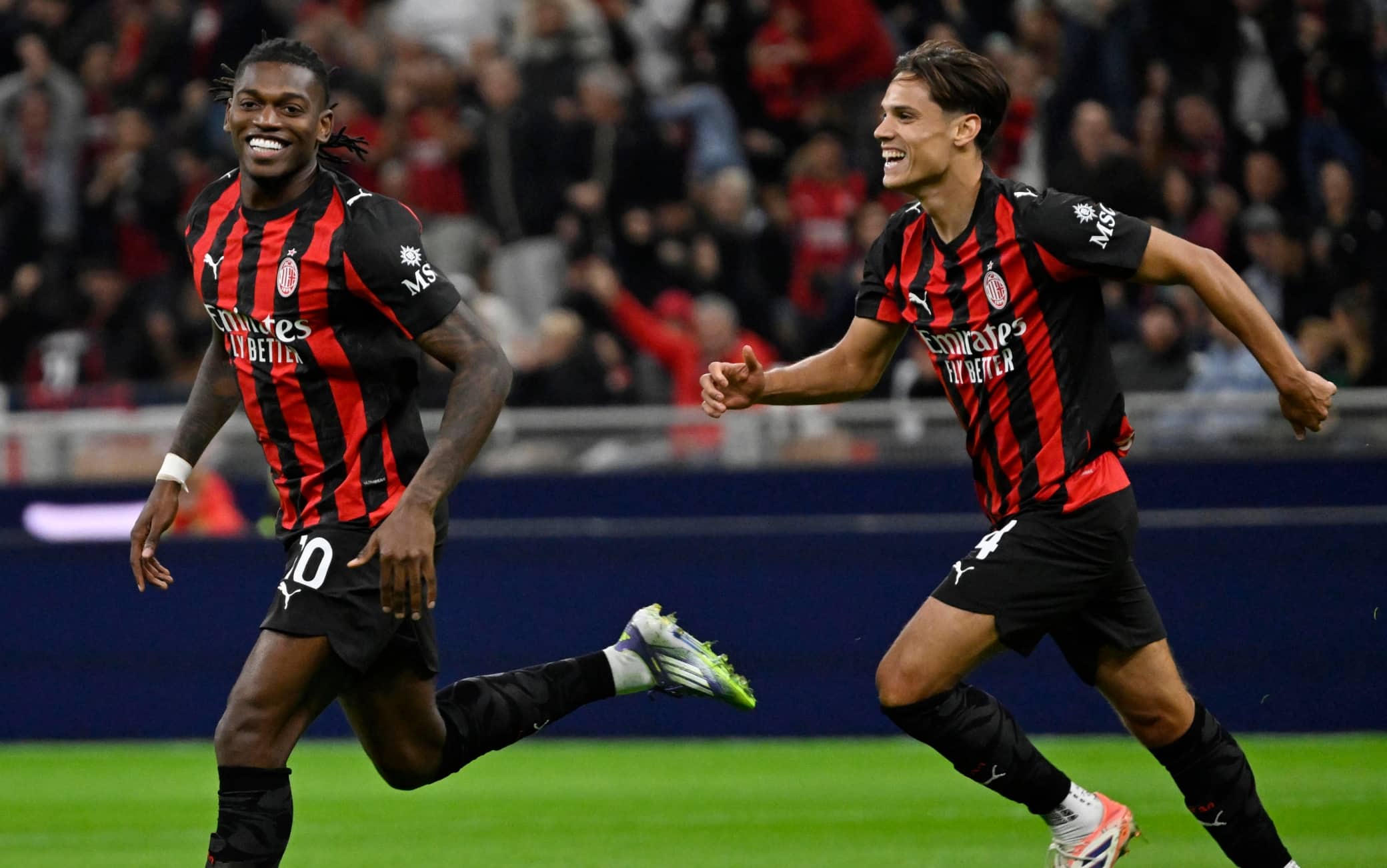 Il primo tempo di Milan-Pisa