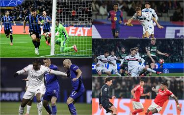 Milan, Inter, Juve, Bologna, Atalanta