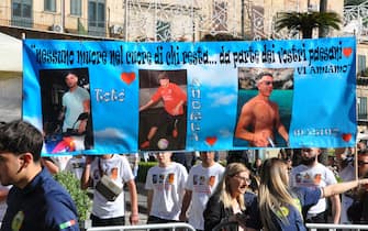 Palermo.Funerali a Monreale dei tre ragazzi uccisi Andrea Miceli,Salvatore Turdo,Massimo Pirozzo. ..Ph.Alessandro Fucarini.