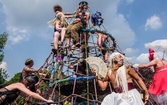 Milano. Marcia Marciona Non Tras Biciclettata in Occasione del Global gay Pride 2020