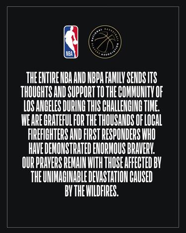 LOS ANGELES LAKERS-CHARLOTTE HORNETS: RIMANDATA