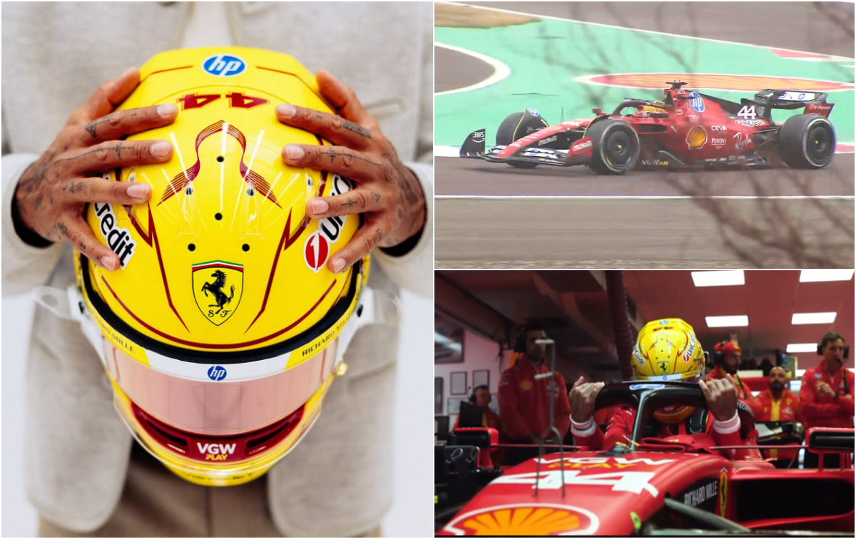 Ferrari, Hamilton e Leclerc in pista per i primi test Formula 1 a ...