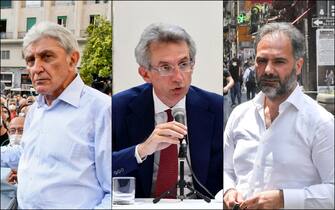 Antonio Bassolino, Gaetano Manfredi e Catello Maresca
