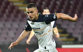 Lecce's Nikola Krstovic in action during the Italian Serie A soccer match US Salernitana vs US Lecce at the Arechi stadium in Salerno, Italy, 16 March 2024.
ANSA/MASSIMO PICA