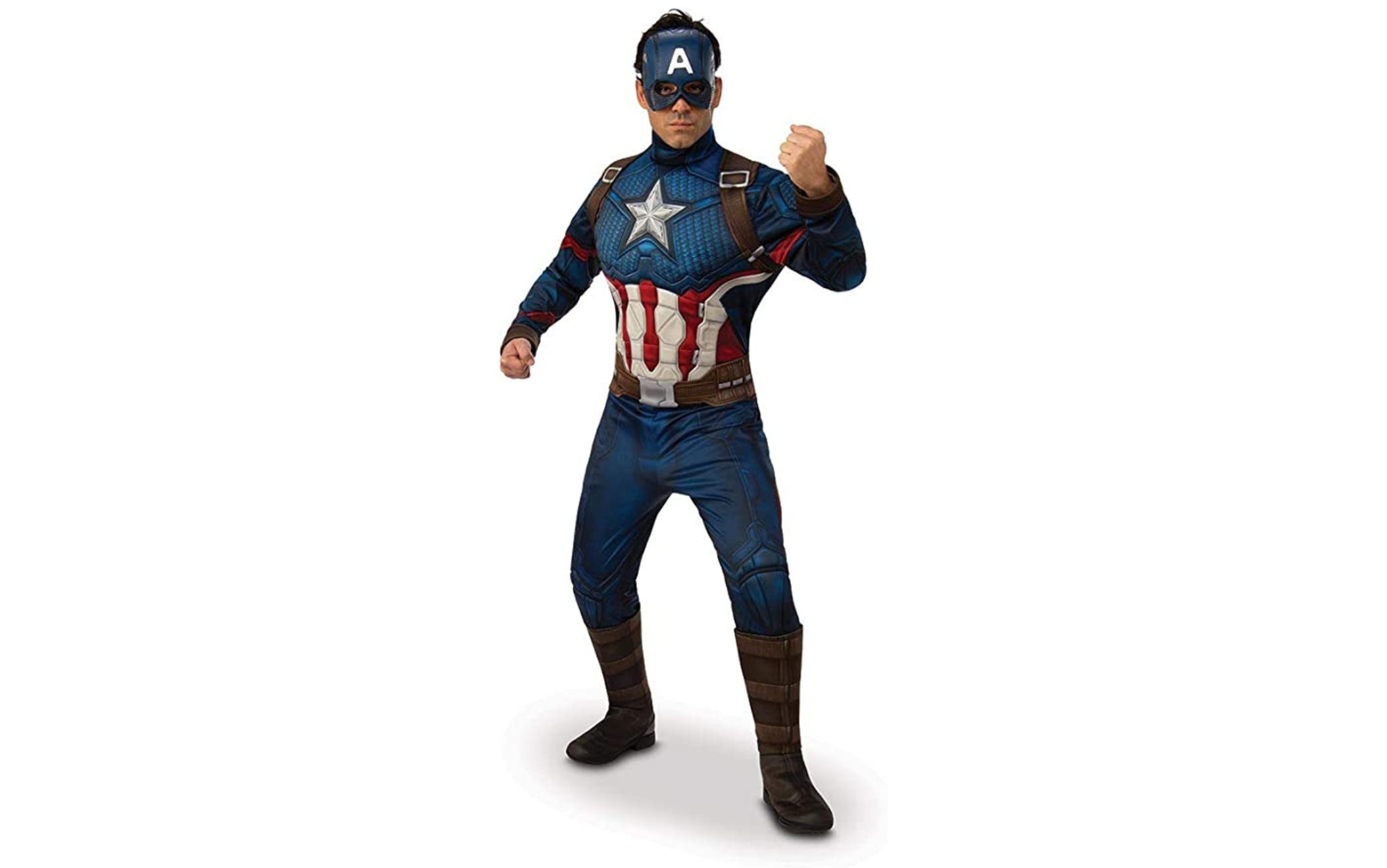 Costume Donna Marvel - Corsetto Stampato Capitan America - Taglie S, M, L