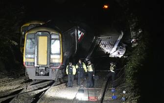Due treni si sono scontrati a Salisbury, in Gran Bretagna