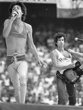 The Rolling Stones - Feyenoord Stadion (De Kuip) - Rotterdam - Holland - 05/06/1982
Tattoo You Tour, Mick Jagger, Keith Richards
Photo gie Knaeps