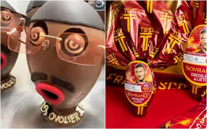 Pasqua, da Geolier a Totti: le uova di cioccolato personalizzate