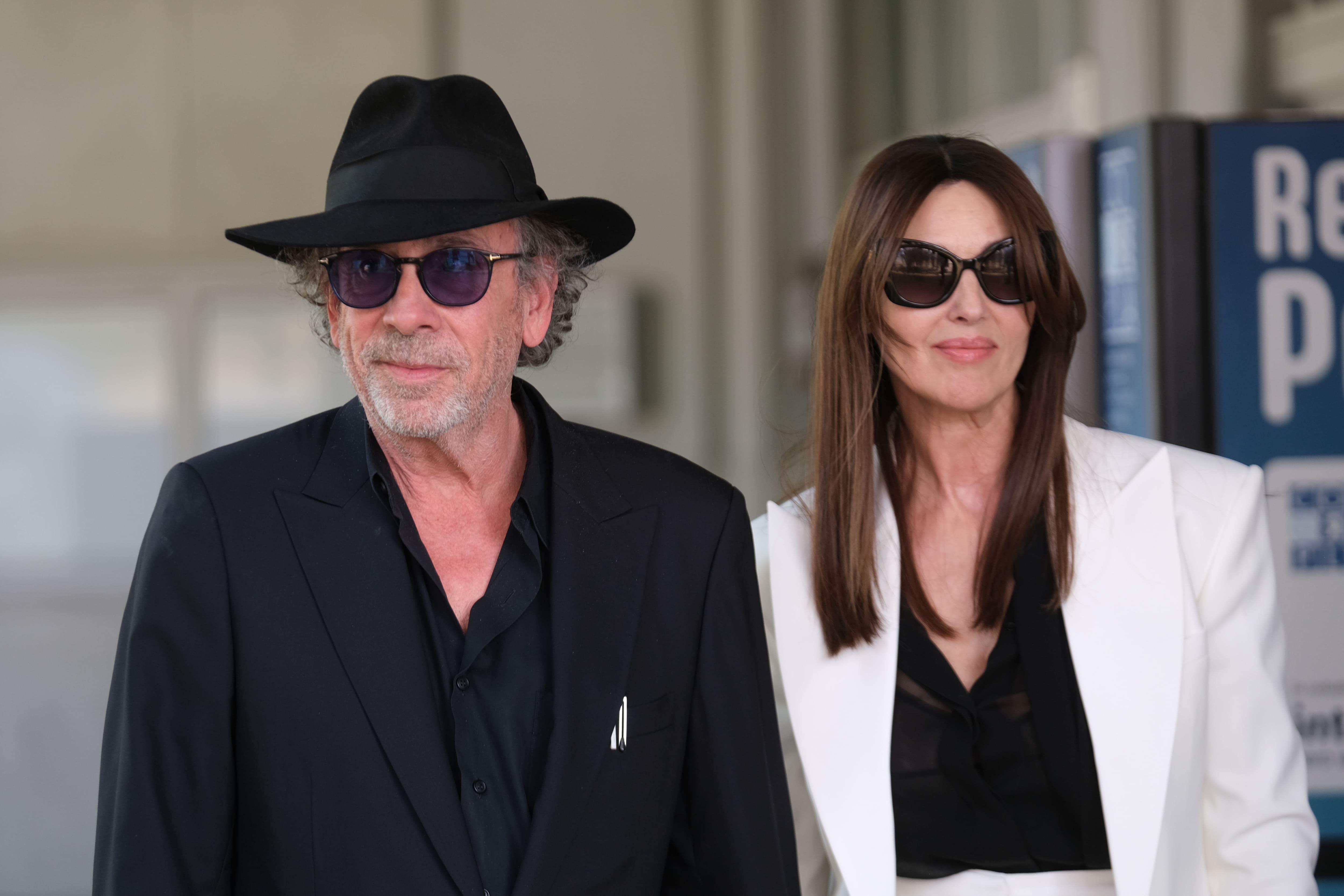 Tim Burton e Monica Bellucci