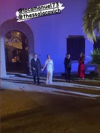 Manuel Locatelli e Thessa Lacovich