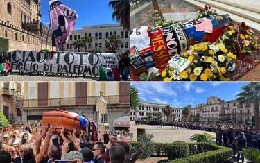 L'ultimo abbraccio a Totò: i funerali a Palermo