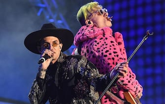 Il cantante Achille Lauro