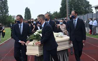 Il funerale di Michele Merlo