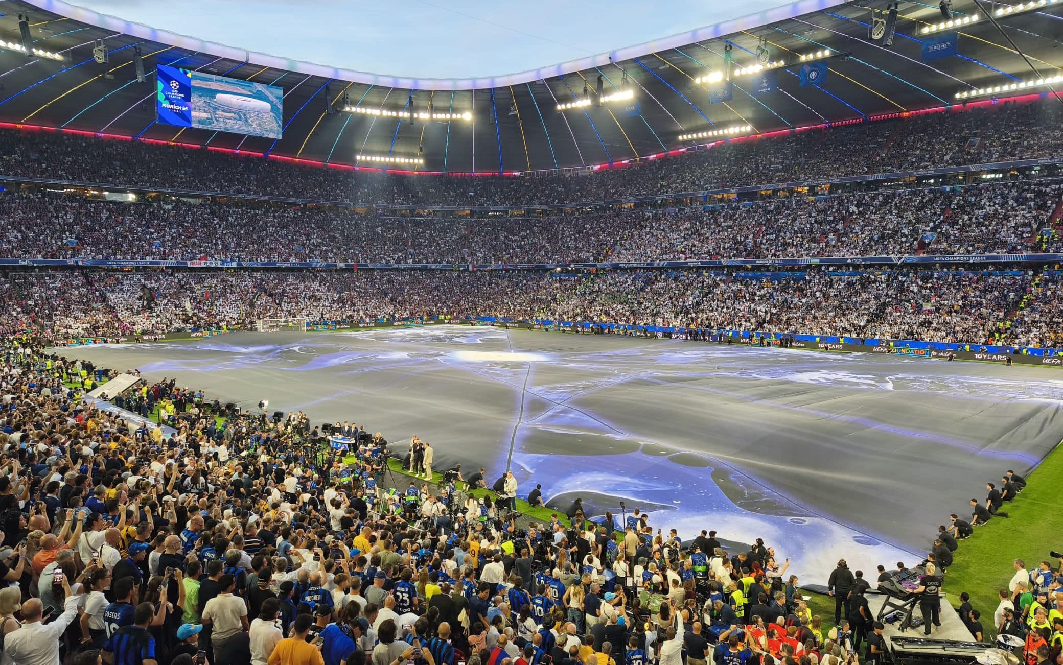 Tutto pronto a Monaco per lo show pre partita