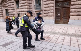 Greta Thunberg fermata a Stoccolma
