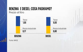 Cosa paghiamo di benzina e diesel Cosa paghiamo di benzina e diesel