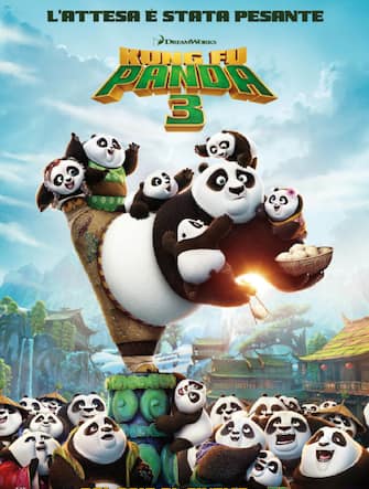 La locandina di Kung Fu Panda 3