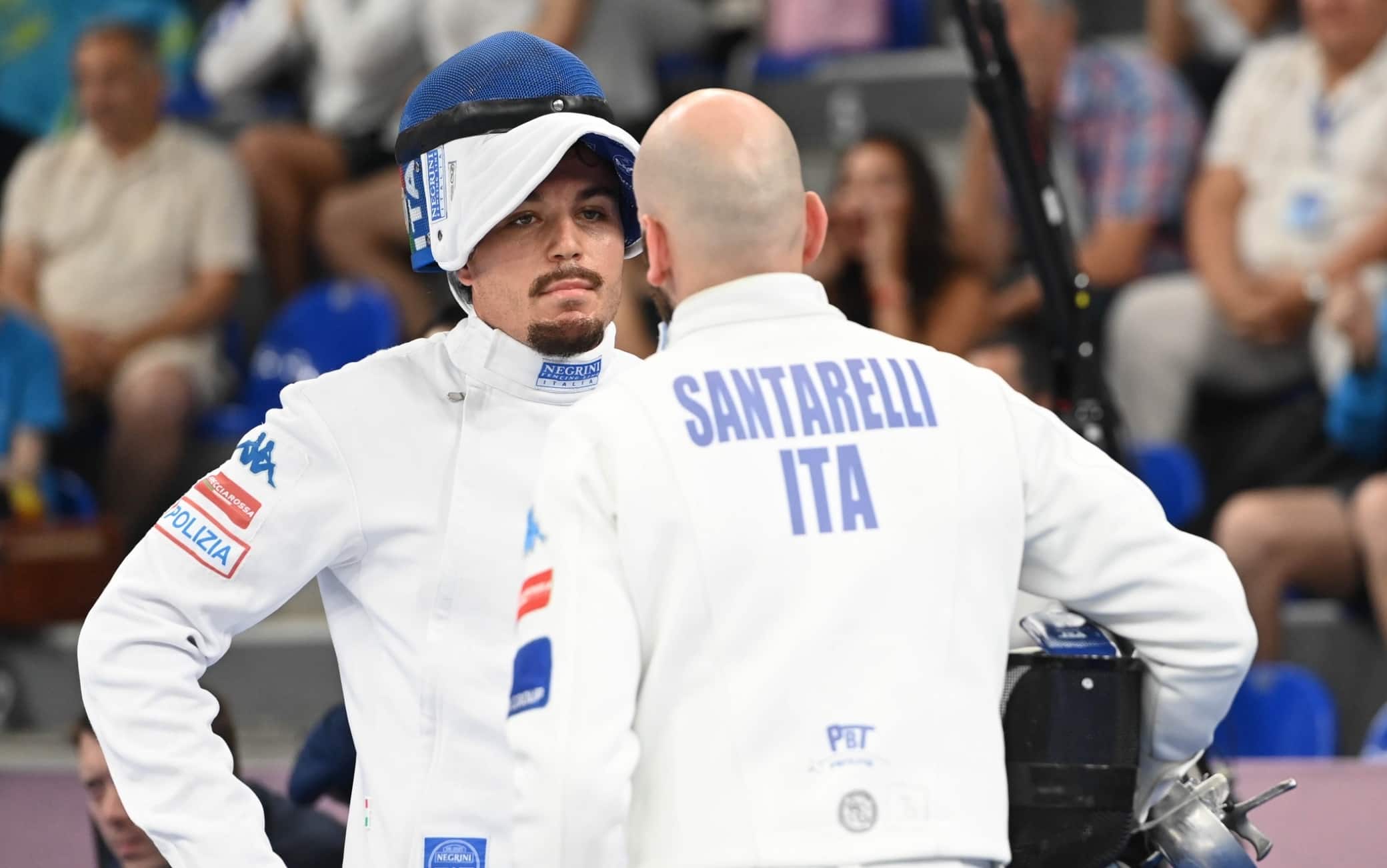 Mondiali scherma di Tbilisi, l'Italia di spada maschile (credit: Bizzi Team)