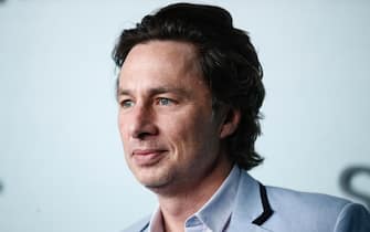 epa10432671 US actor Zach Braff attends the premiere of the television series  Shrinking  at the Directors Guild of America in Los Angeles, California, USA, 26 January 2023.  EPA/CAROLINE BREHMAN