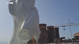 Napoli, inaugurata opera Silent Hortense di Jaume Plensa