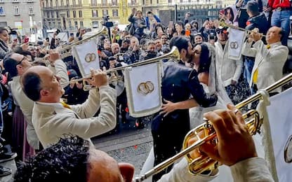 Napoli, nozze trash tra Tony Colombo e Tina Rispoli: indaga la Procura