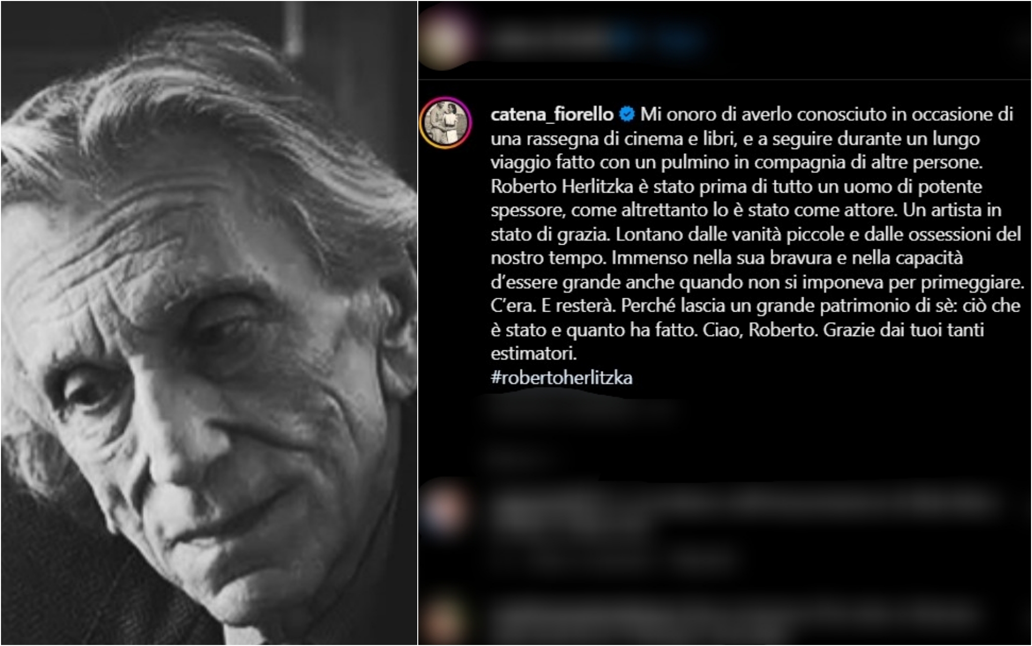 catena fiorello cordoglio