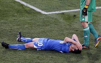 La delusione azzurra dopo la sconfitta contro la Slovacchia