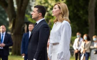 first lady e presidente ucraino