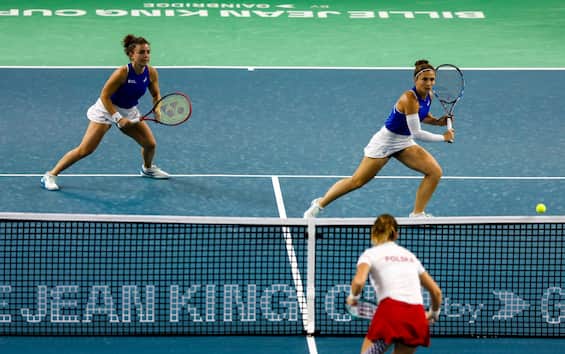 Italia in finale di Billie Jean King Cup: Polonia battuta 2-1