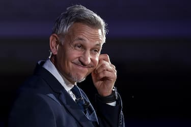 epa07163638 Television presenter and former footballer Gary Lineker attends a 'People's Vote' Rally in Central London, Britain, 13 November 2018. The rally held by anti-Brexit groups 'Best for Britain' and 'The People's Vote Campaign' comes as reports suggest British Prime Minister Theresa May has secured a breakthrough in Brexit negotiations and is seeking the approval of ministers ahead of a cabinet meeting tomorrow.  EPA/WILL OLIVER
