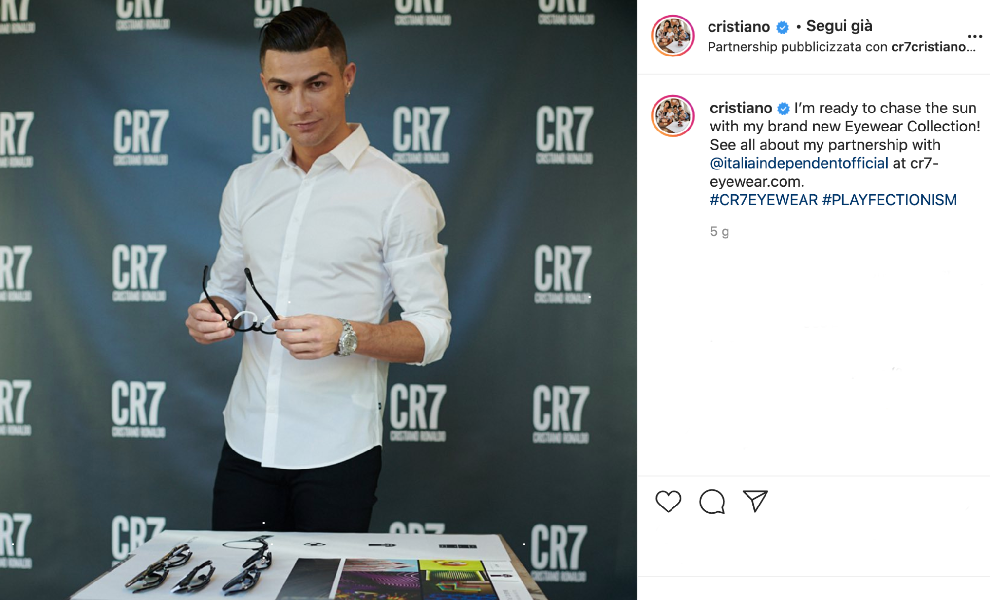 Occhiali ronaldo store lapo