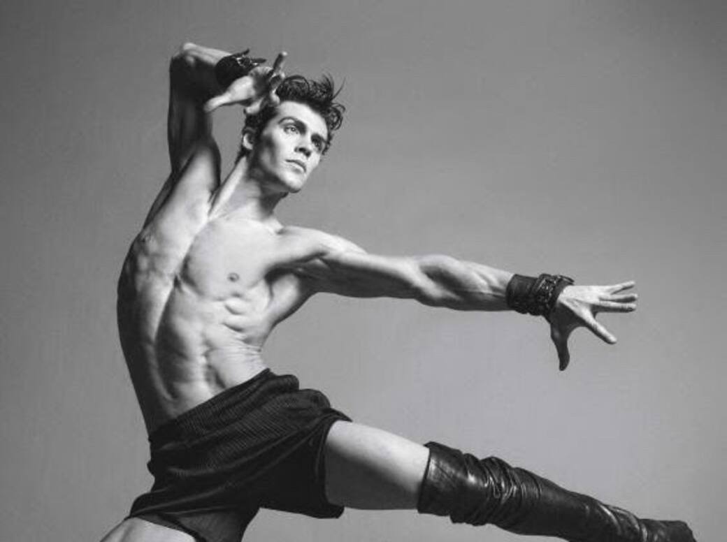 Un dettaglio della copertina di “Roberto Bolle”