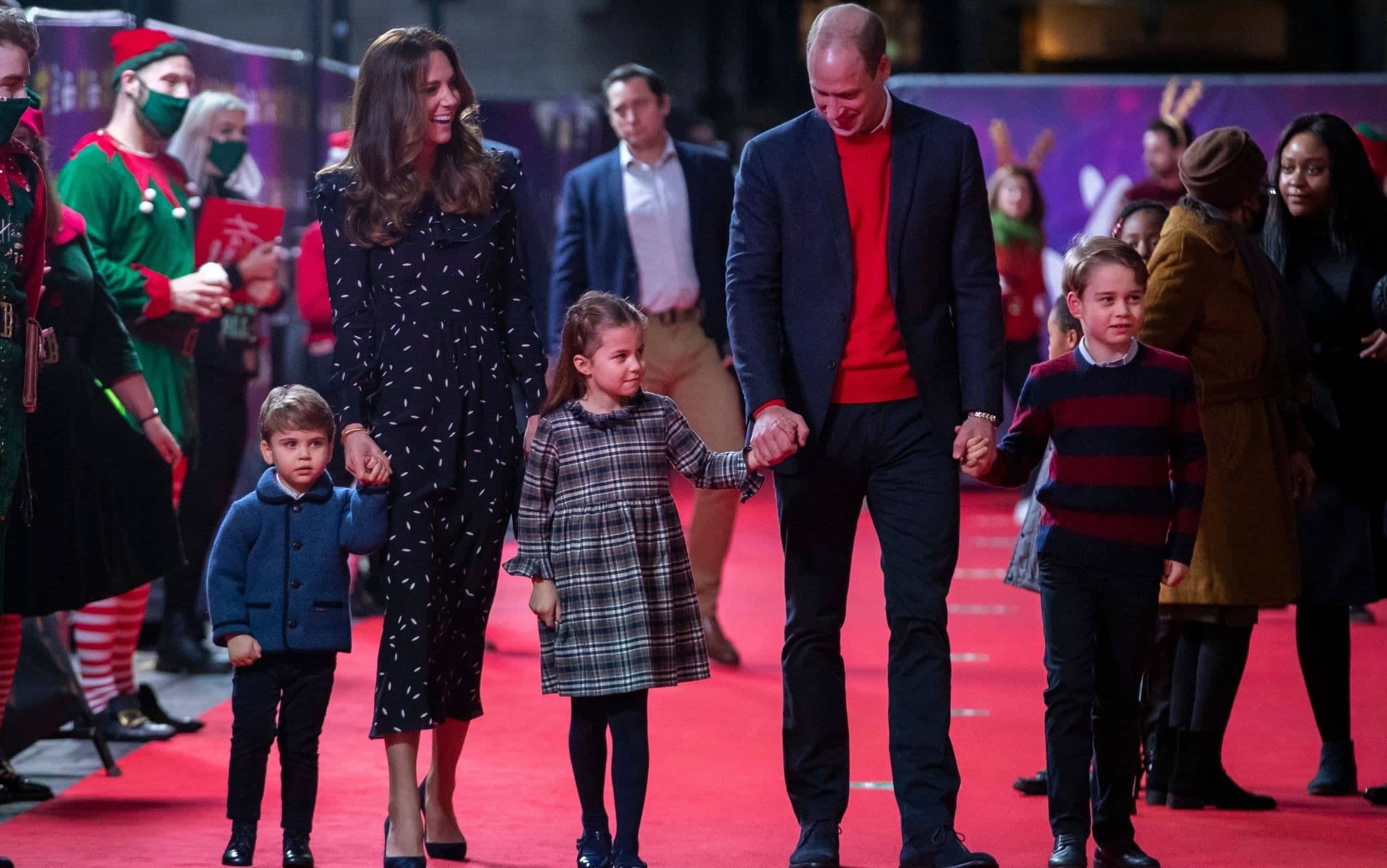 Principe William, Kate Middleton e figli