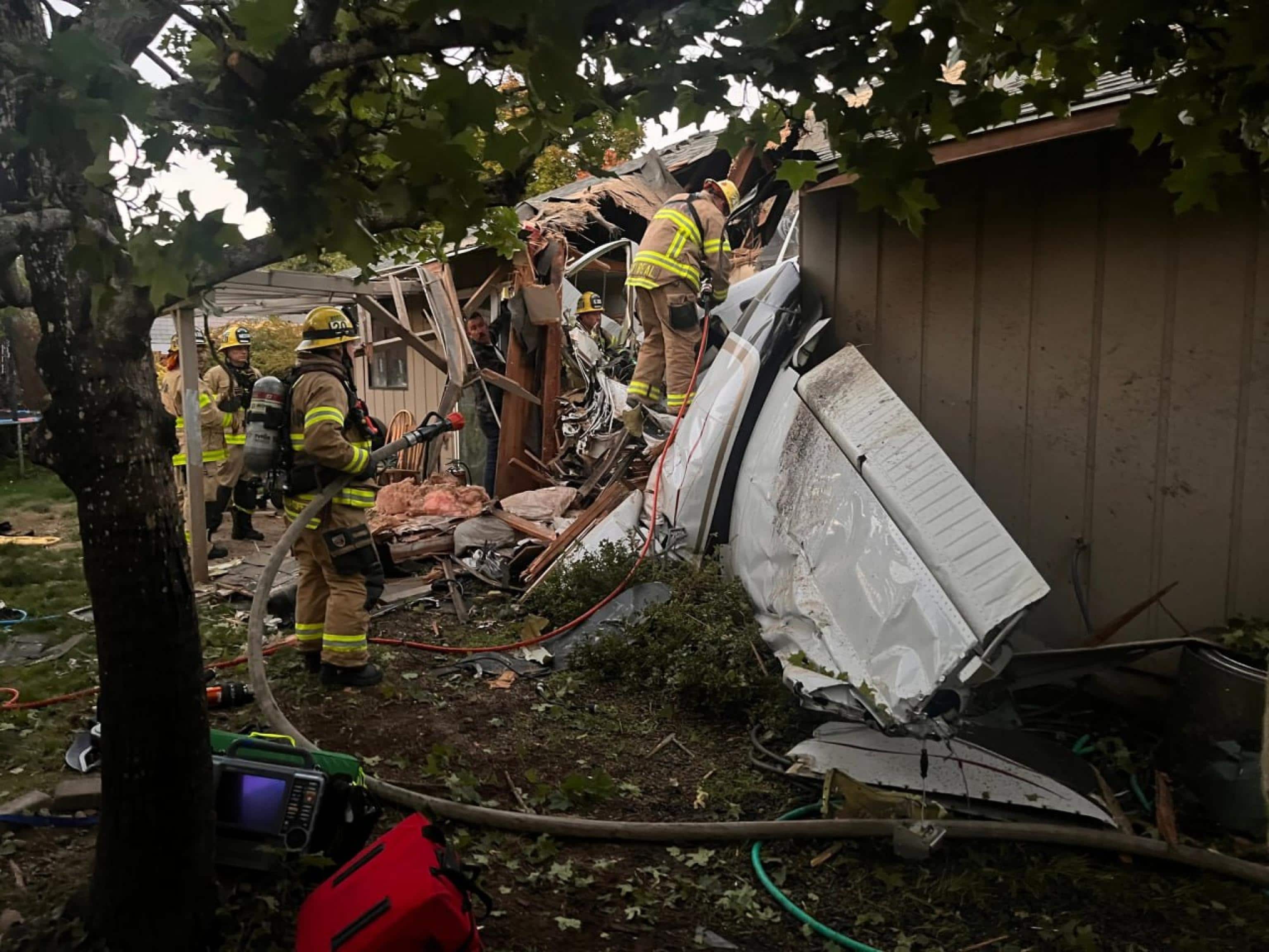 oregon incidente aereo