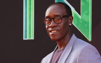 epa10689757 US actor Don Cheadle attends the premiere of the series 'Secret Invasion' at El Capitan Theatre in Los Angeles, California, USA, 13 June 2023.  EPA/ALLISON DINNER