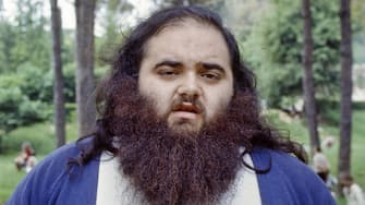 Portrait of Italian singer Francesco Di Giacomo. He's the singer of Italian rock band Banco del Mutuo Soccorso. 1972. (Photo by Marcello Salustri/Mondadori via Getty Images)