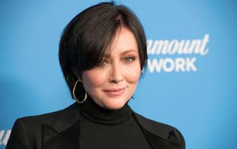 LOS ANGELES, CA - JANUARY 18:  Actress Shannen Doherty attends Paramount Network Launch Party at Sunset Tower on January 18, 2018 in Los Angeles, California.  (Photo by Earl Gibson III/Getty Images)