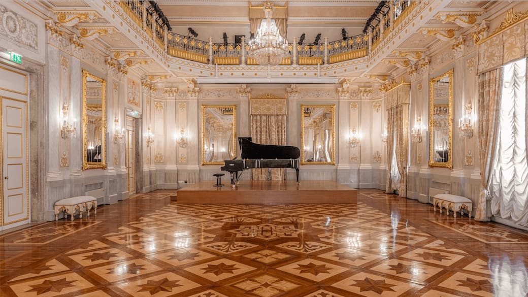 Teatro la Fenice, Sala Apollinea. Photo Riccardo Grassetti