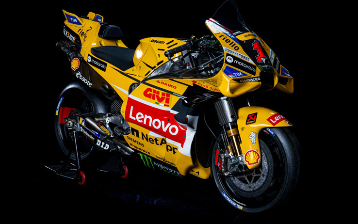 MotoGP, Ducati: livrea gialla per Bagnaia nel GP Misano 2023. FOTO e ...