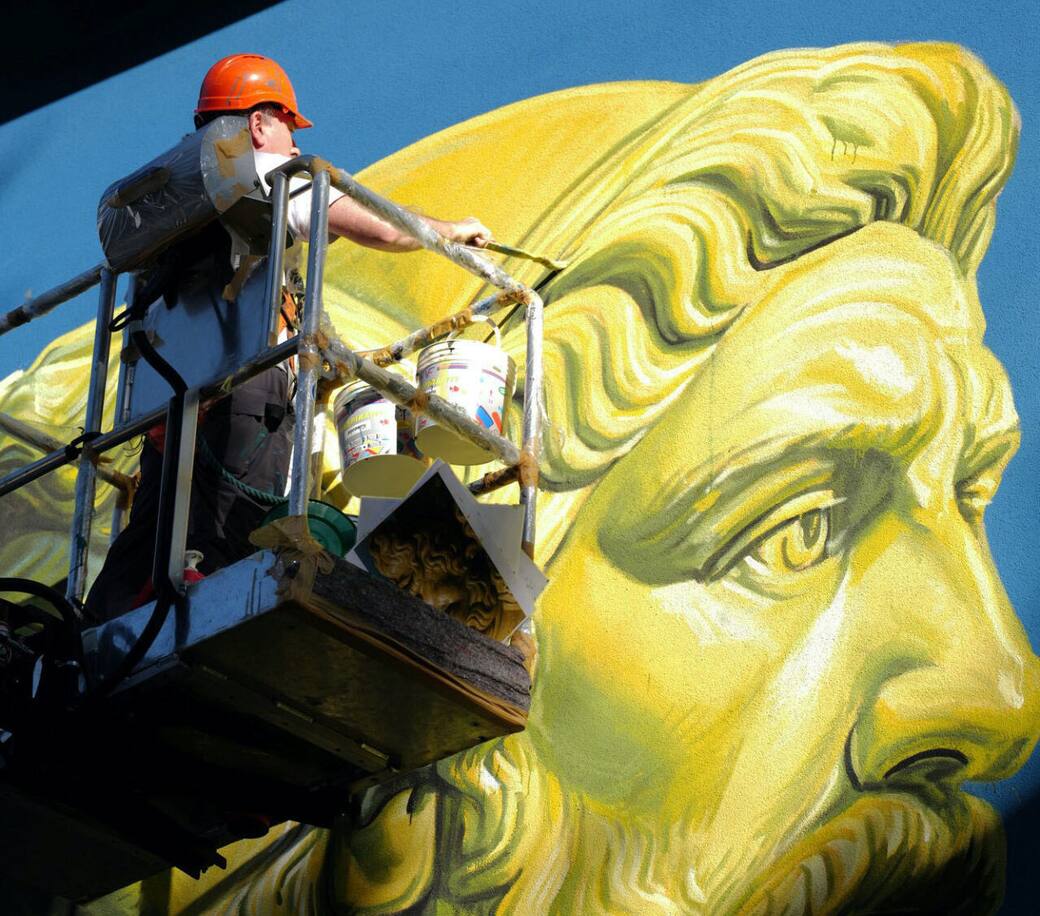 OZMO, Giano Bifronte ss26 (particolare), 2025. Foto di André Lucat