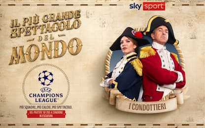 Ecco la campagna Sky della nuova Champions