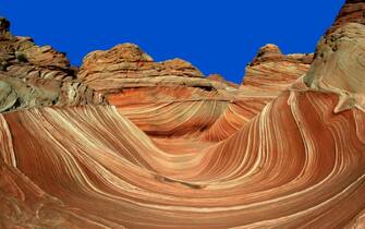 Arizona, The Wave in Upper Paria Canyon. (Photo by: Universal Images Group via Getty Images)