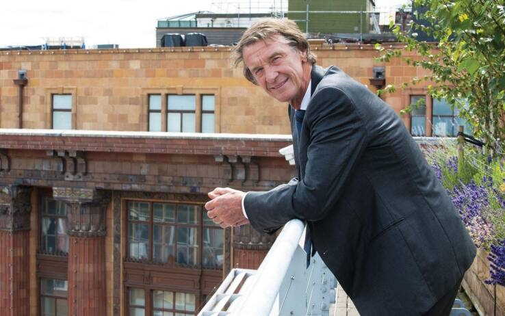 Jim Ratcliffe, 66 anni, uomo più ricco d'Inghilterra e proprietario del gruppo Ineos Jim Ratcliffe, 66 anni, uomo più ricco d'Inghilterra e proprietario del gruppo Ineos