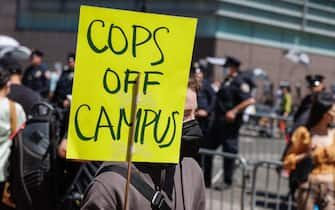 Biden conferenza stampa proteste campus usa