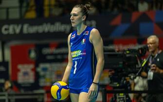 International volleyball match - CEV EuroVolley 2023 - Women - Italy vs Switzerland